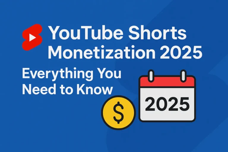 YouTube Shorts Monetization Rules in 2025: The Complete Guide 10 YouTube Shorts Monetization